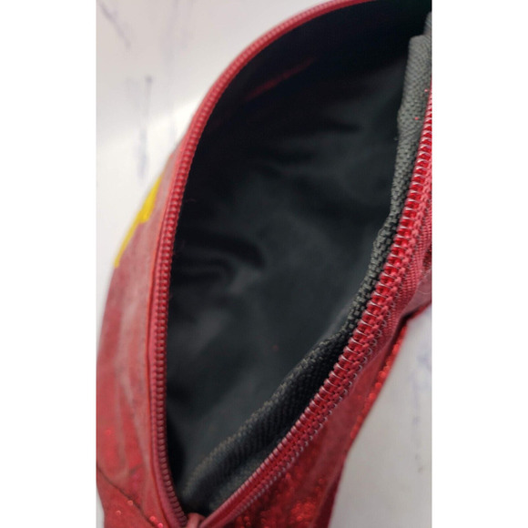 University Of Minnesota Fanny Pack Maroon Red Glitter Belt Bag Gophers Logo - Picture 4 of 6